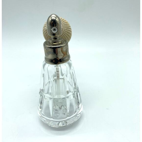 Art Deco Small Waterford Crystal Perfume Bottle Atomizer‎ - Picture 2 of 5